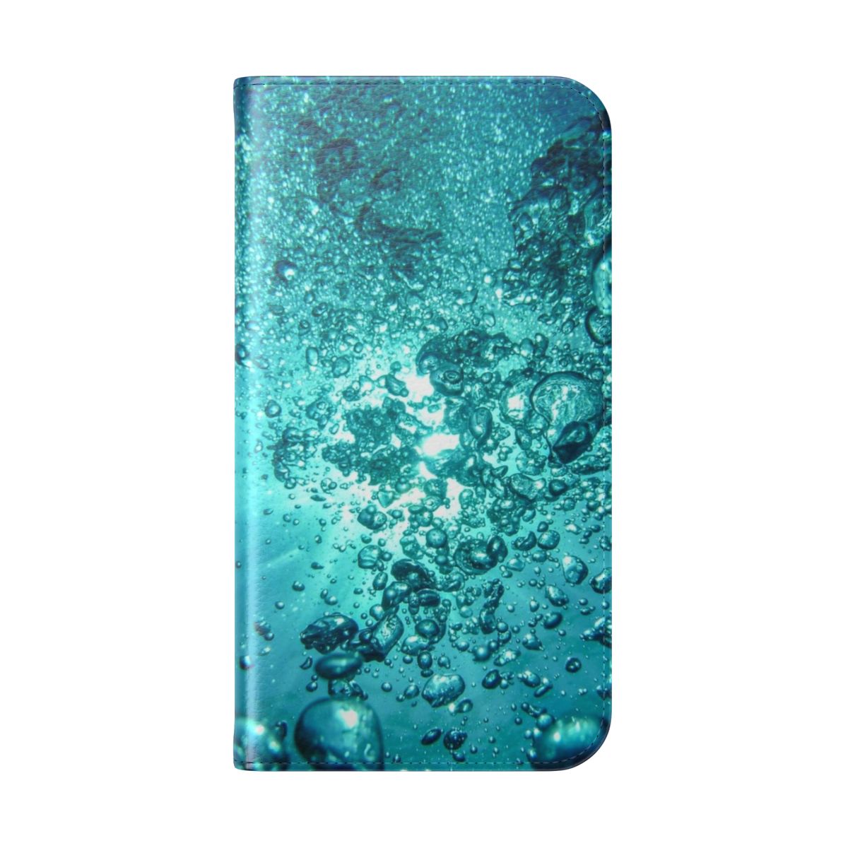 Waterproof flip cover phone case providing robust protection for your device - Folded Back