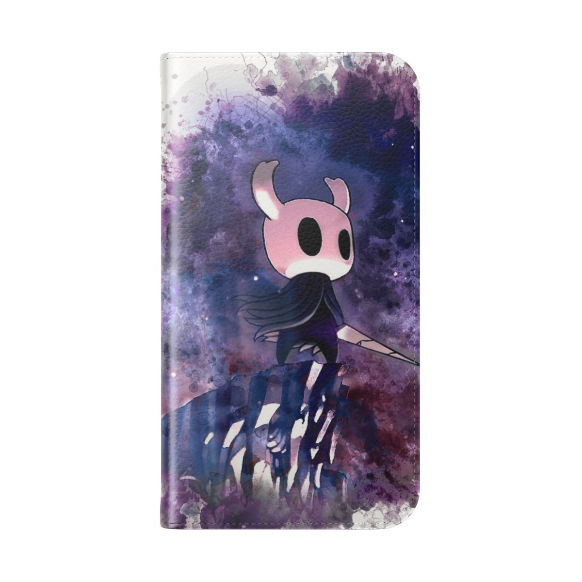 Hollow Knight themed flip cover phone case - Folded Back