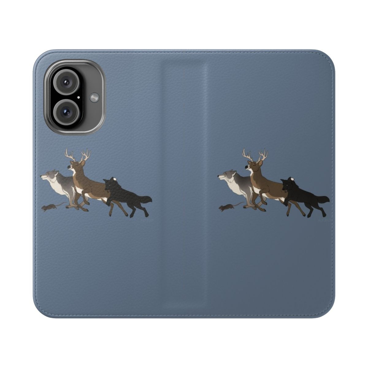 Marauders-inspired flip cover phone case with magical design