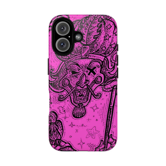 Magnetic tough phone case featuring the Great Milenko artwork for Insane Clown Posse fans.