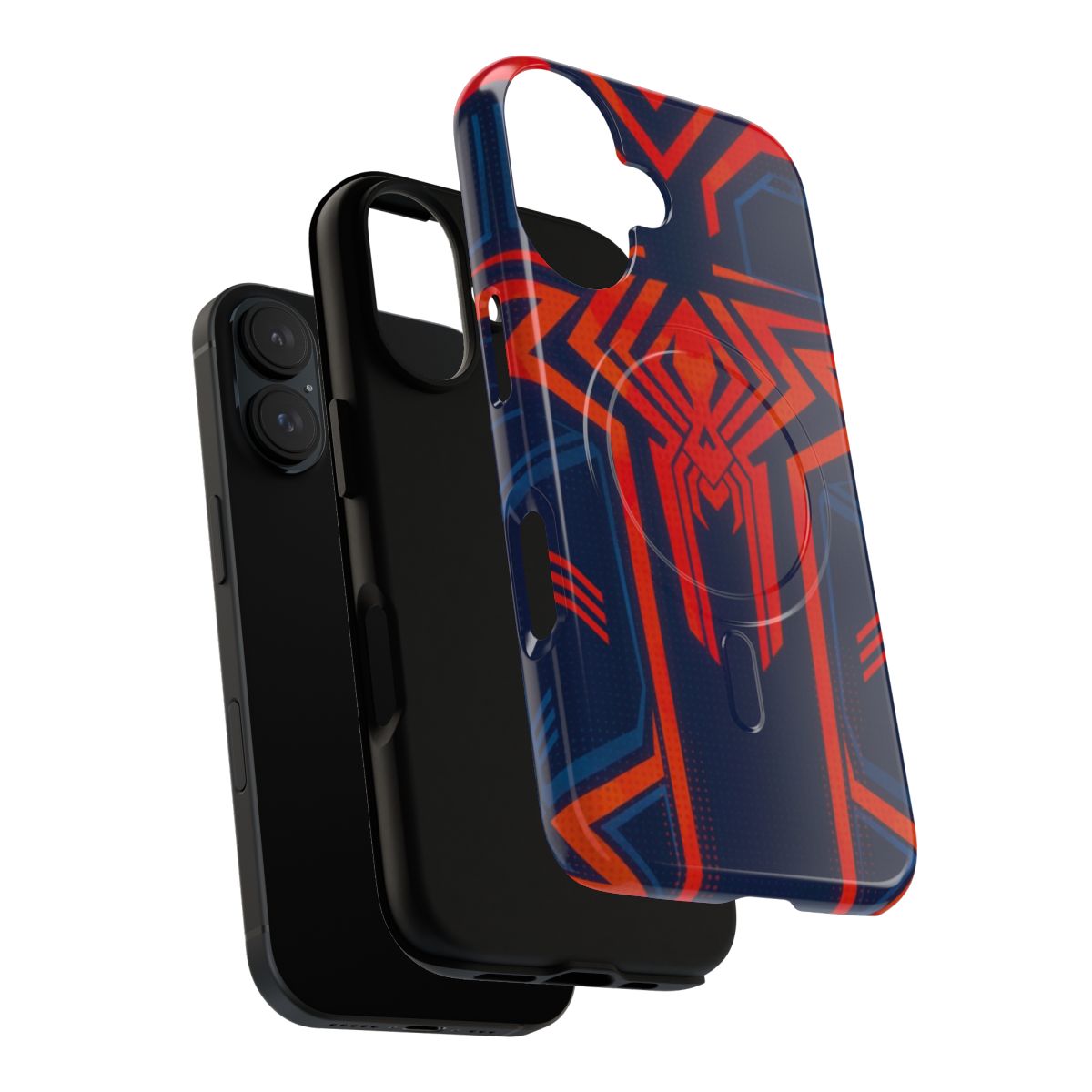 Spiderman 2099 inspired magnetic tough phone case - Layers