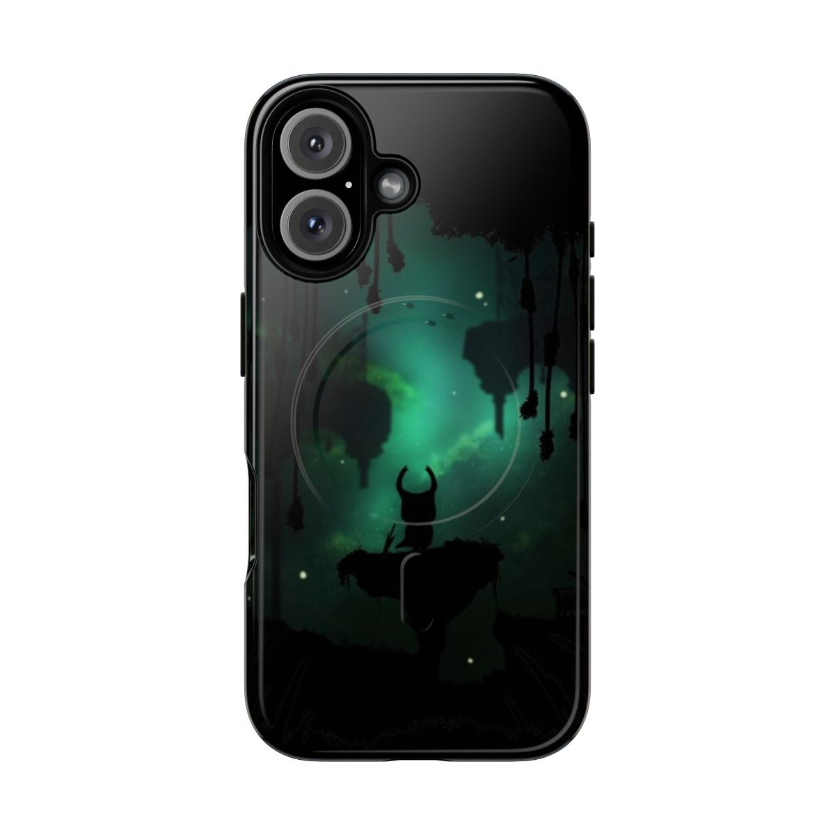 Durable and protective phone case with magnetic features for Hollow Knight fans