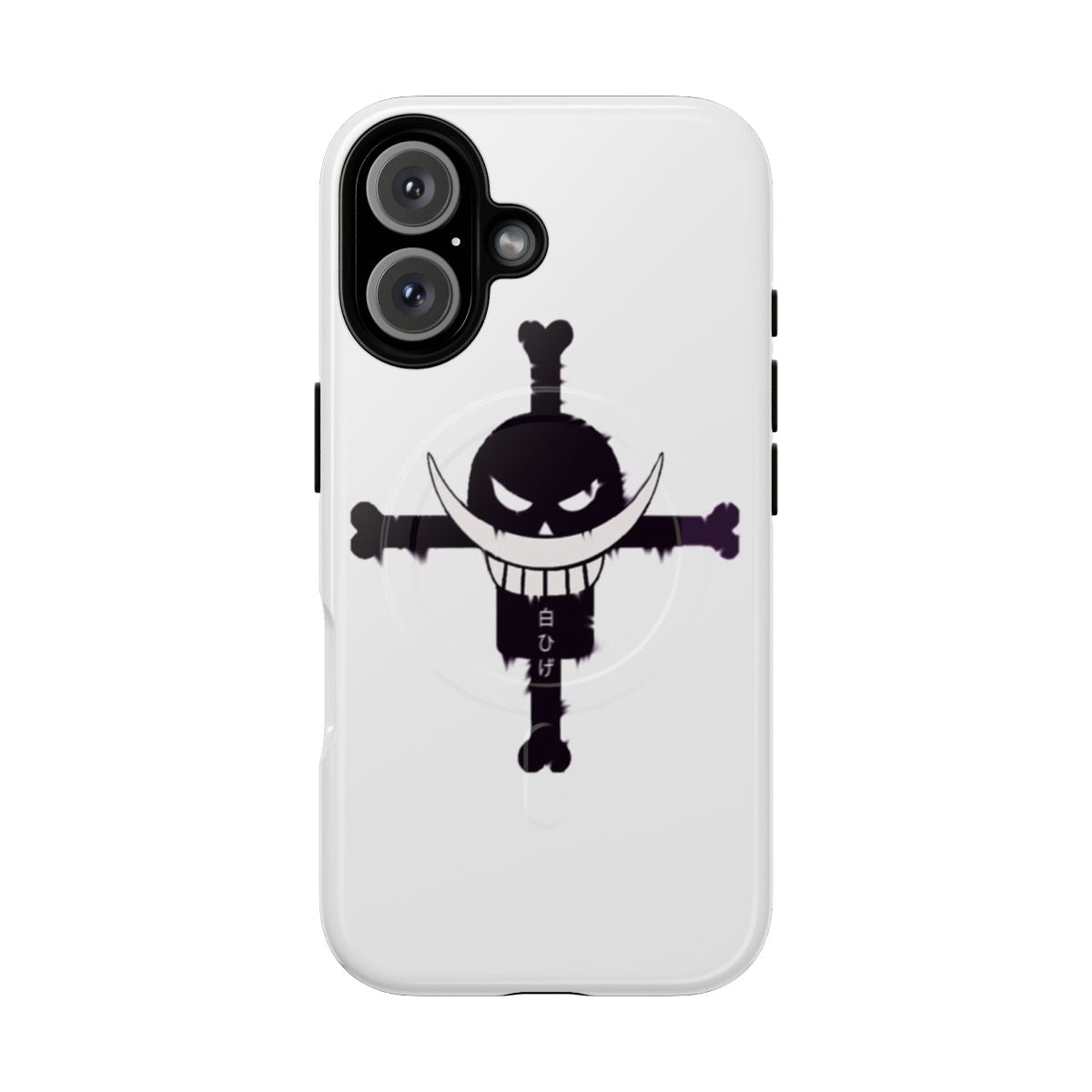 Whitebeard Inspired Magnetic Tough Phone Case with One Piece Anime Art