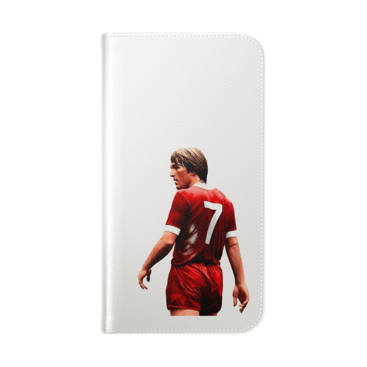 Liverpool FC inspired flip cover phone case - Folded Back