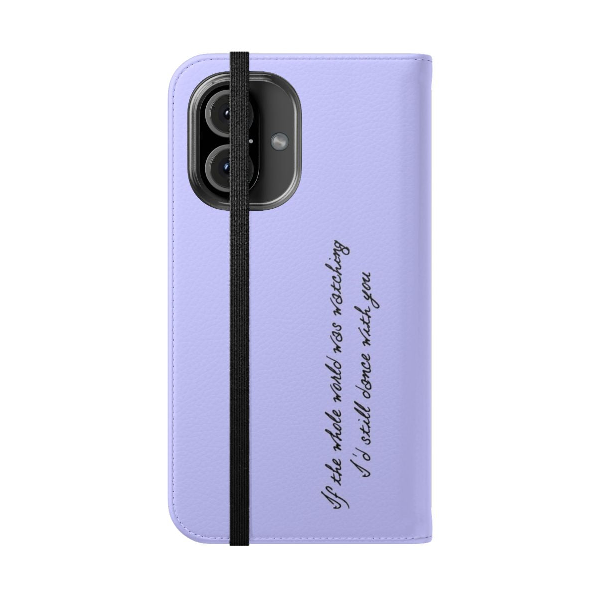 Niall Horan Inspired Flip Cover Phone Case for Fans of One Direction - Folded Front