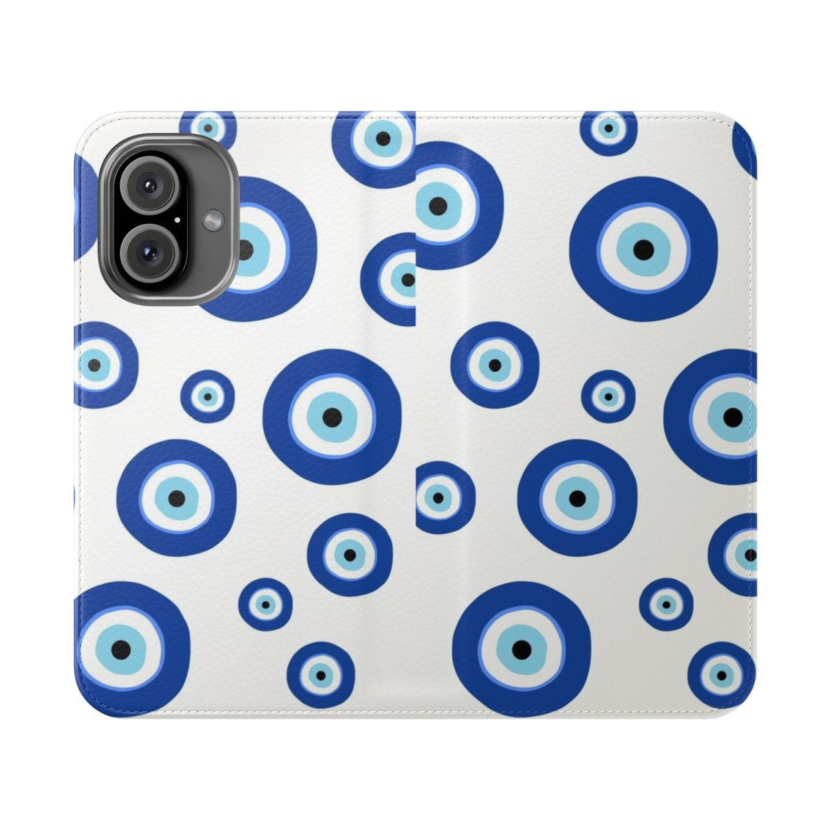 Stylish evil eye design phone case