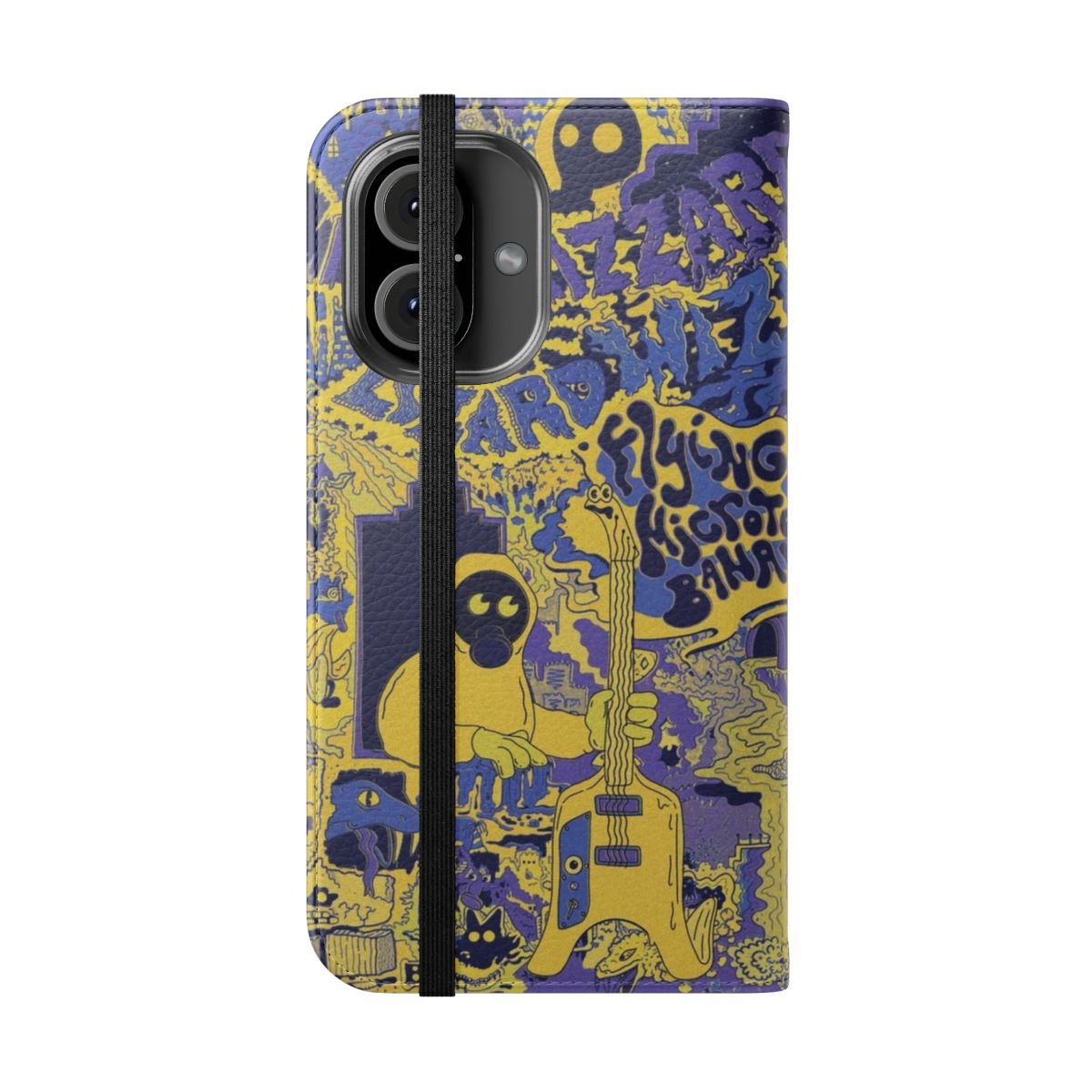 Bananaments inspired flip cover phone case design - Folded Front