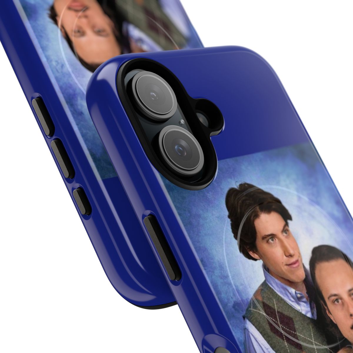 Toronto Maple Leafs-inspired phone case featuring Auston Matthews and Mitch Marner - Detail