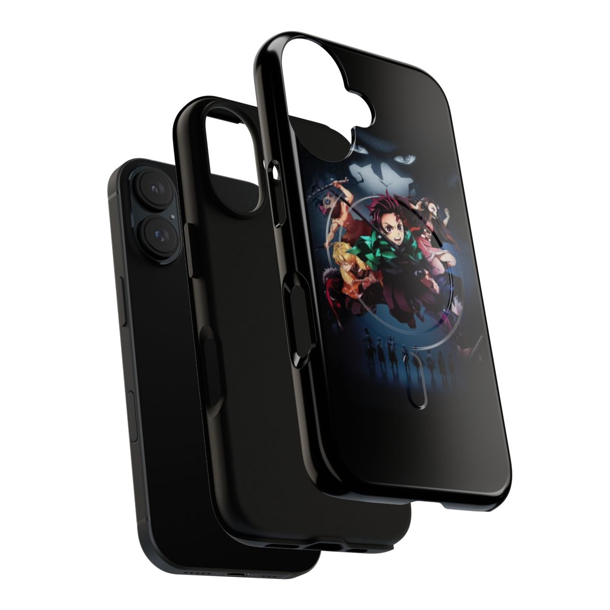 Demon Slayer-inspired Magnetic Tough Phone Case - Layers