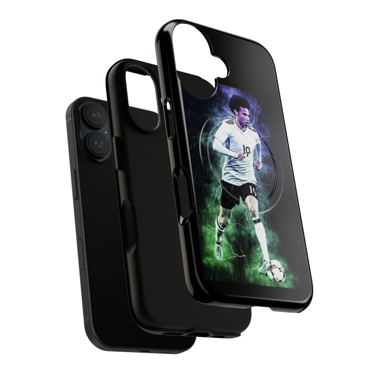 Leroy Sane Manchester City Football Team Magnetic Tough Phone Case - Layers