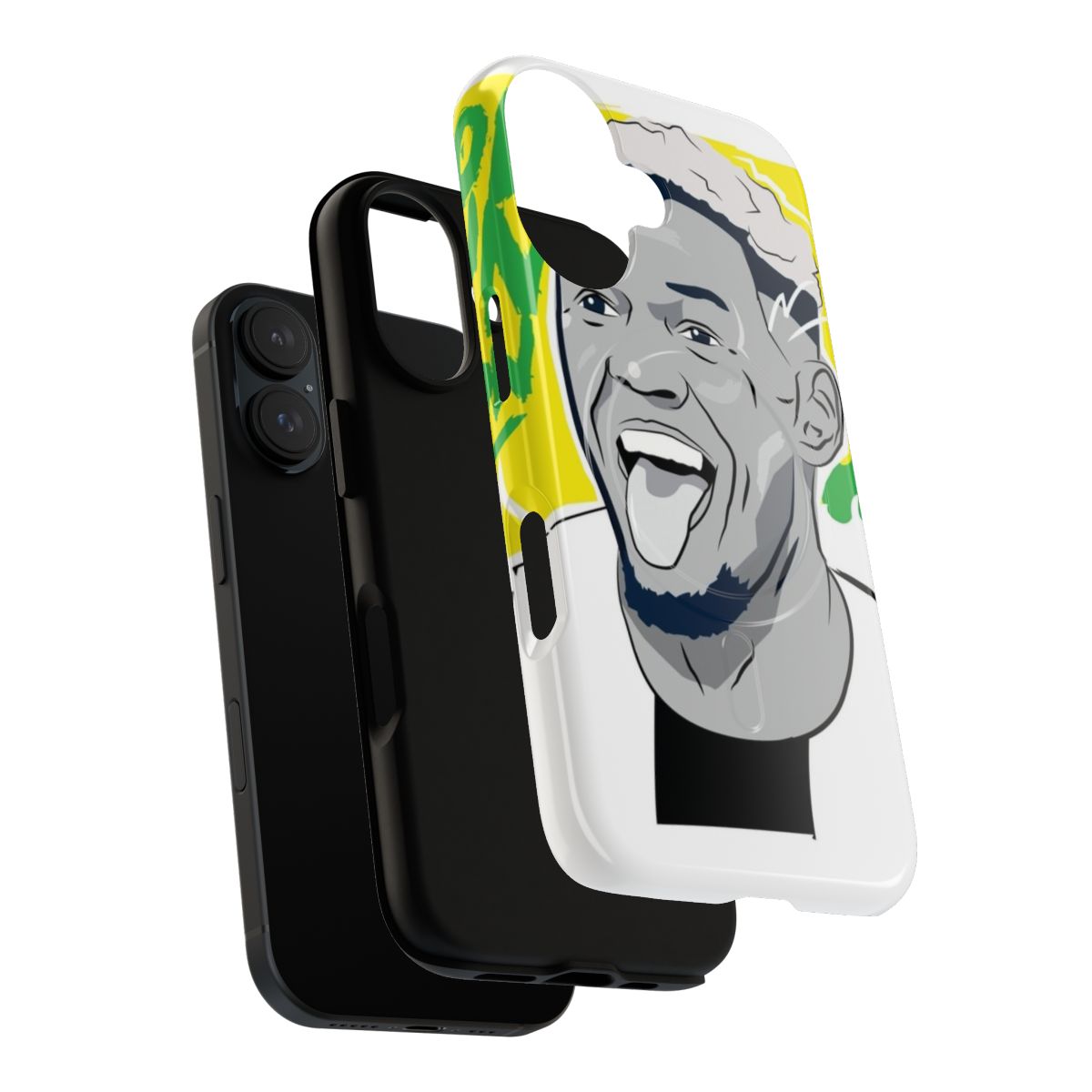 Newcastle United Joelinton Illustrated Magnetic Tough Phone Case - Layers