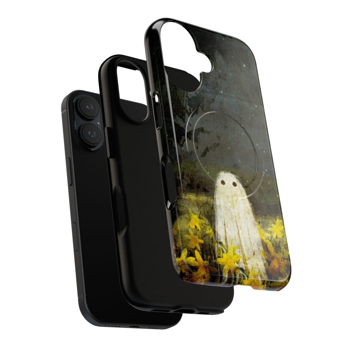 Creepy painting design on a tough phone case - Layers