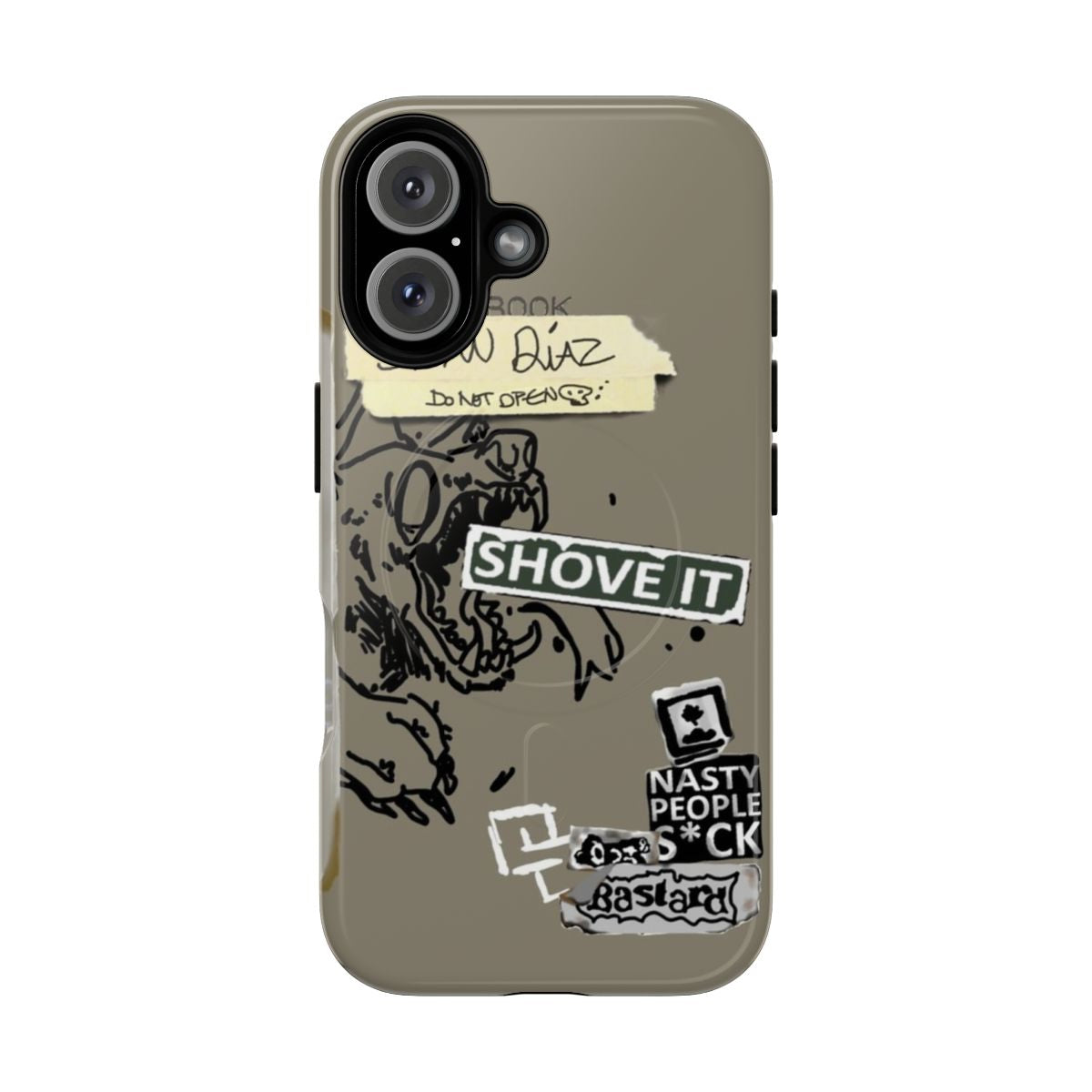 Magnetic phone case featuring artwork inspired by the characters and themes of Life is Strange 2