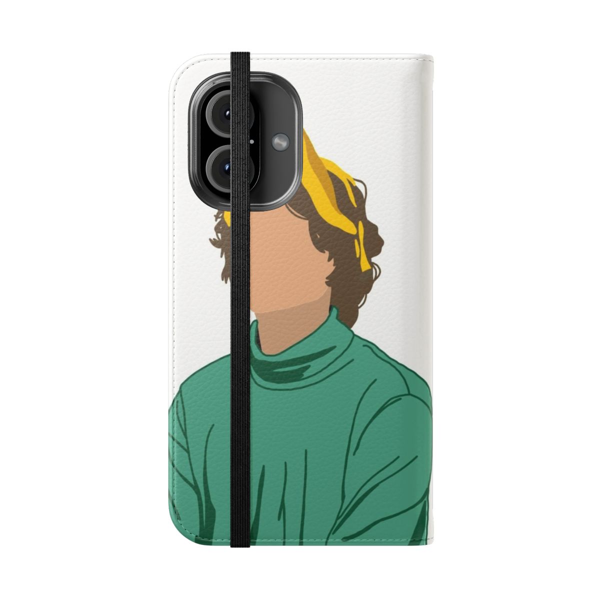 Rumple Buttercup-Inspired Flip Cover Phone Case for Smartphone - Folded Front