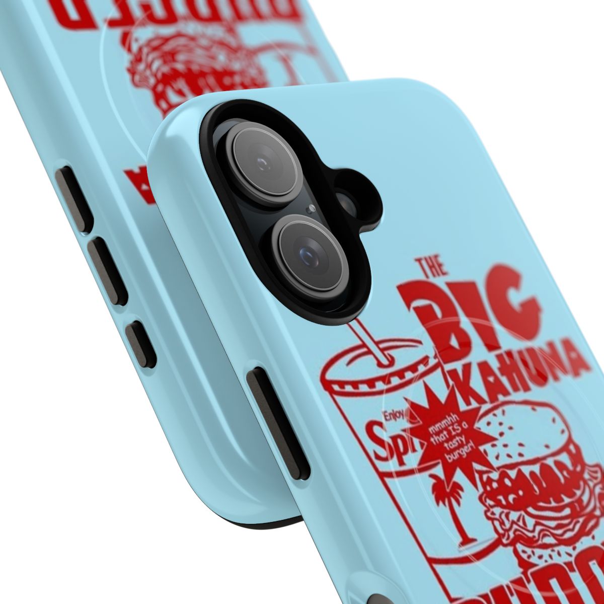 Magnetic tough phone case featuring the Big Kahuna Burger from Pulp Fiction - Detail