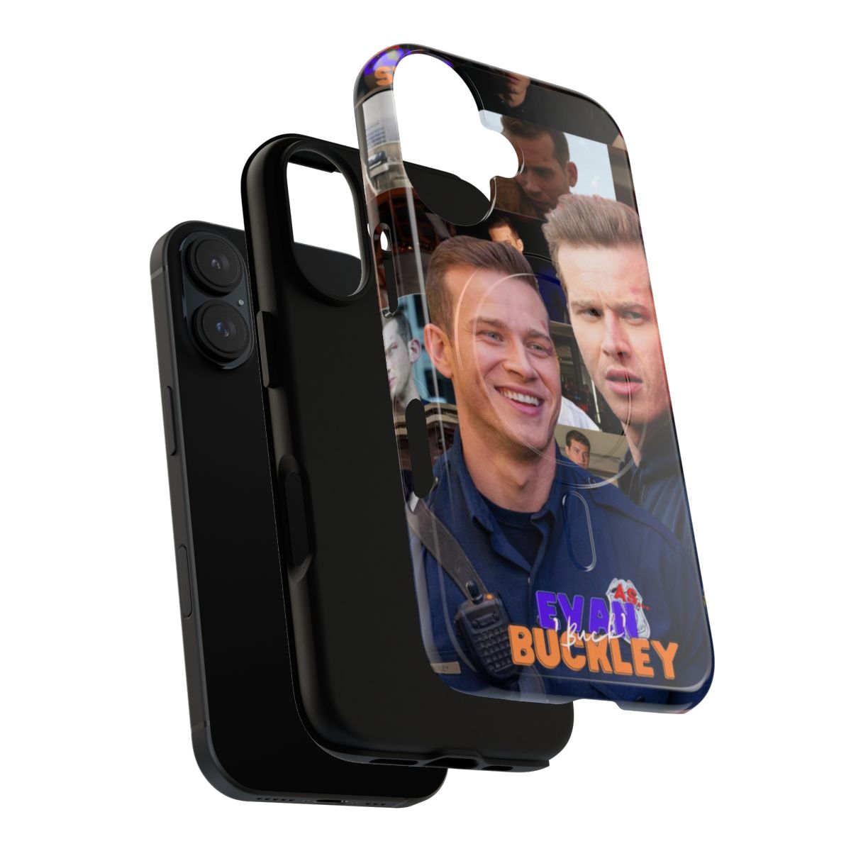 9-1-1 TV show inspired phone case featuring Evan Buckley character - Layers