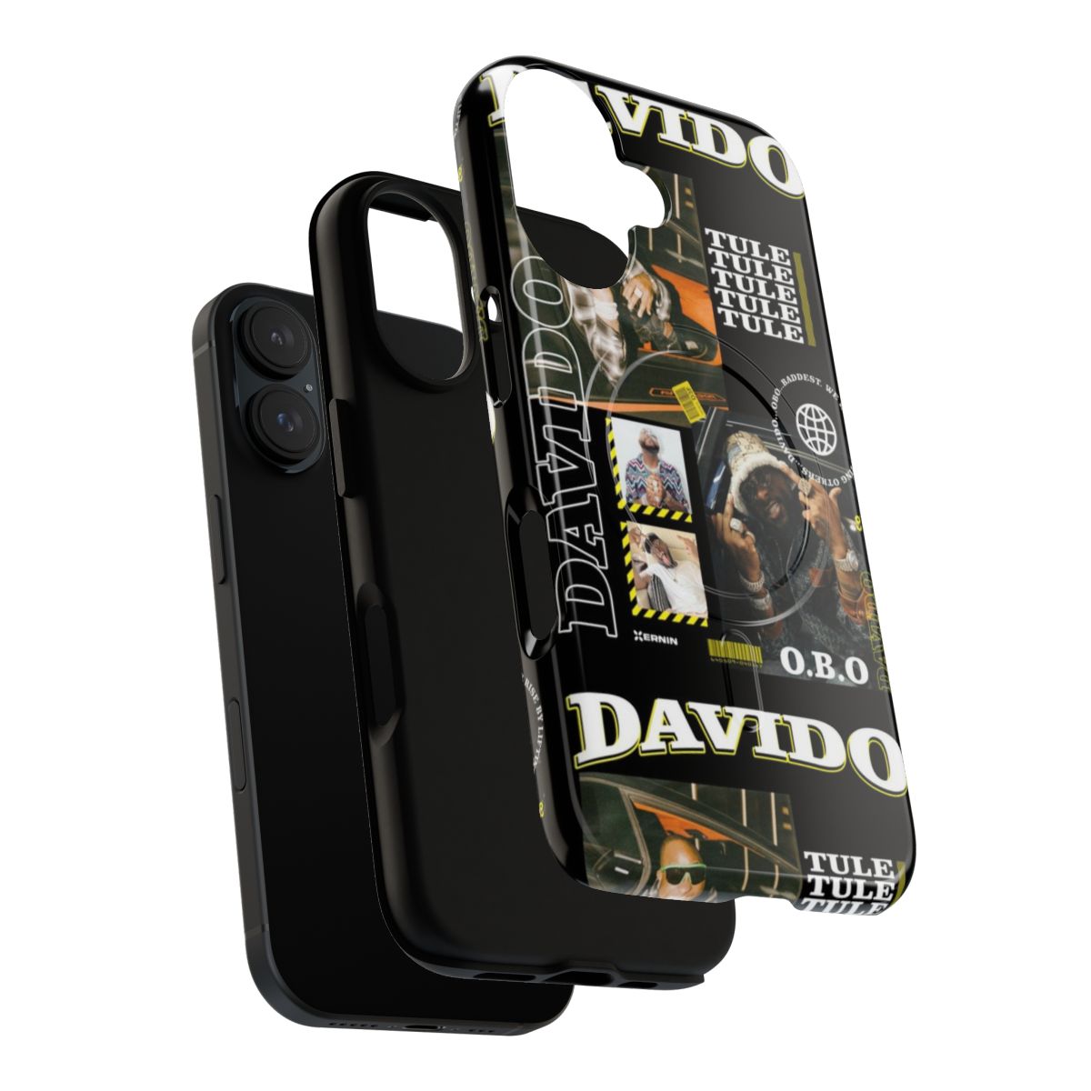 Davido-inspired magnetic tough phone case - Layers