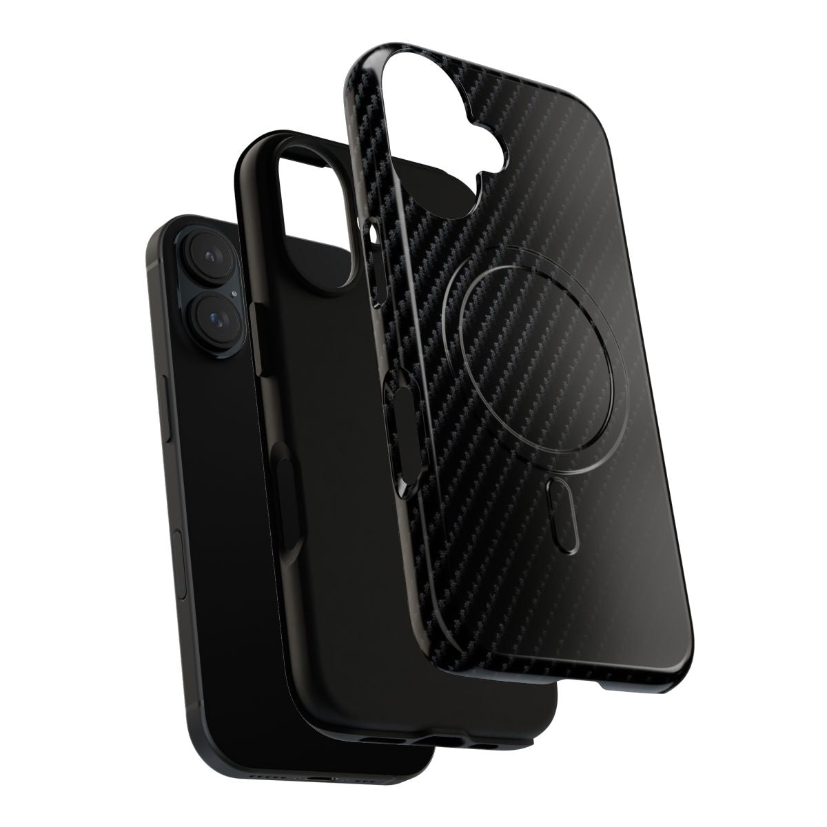 Carbon fiber phone case with sleek, modern design - Layers