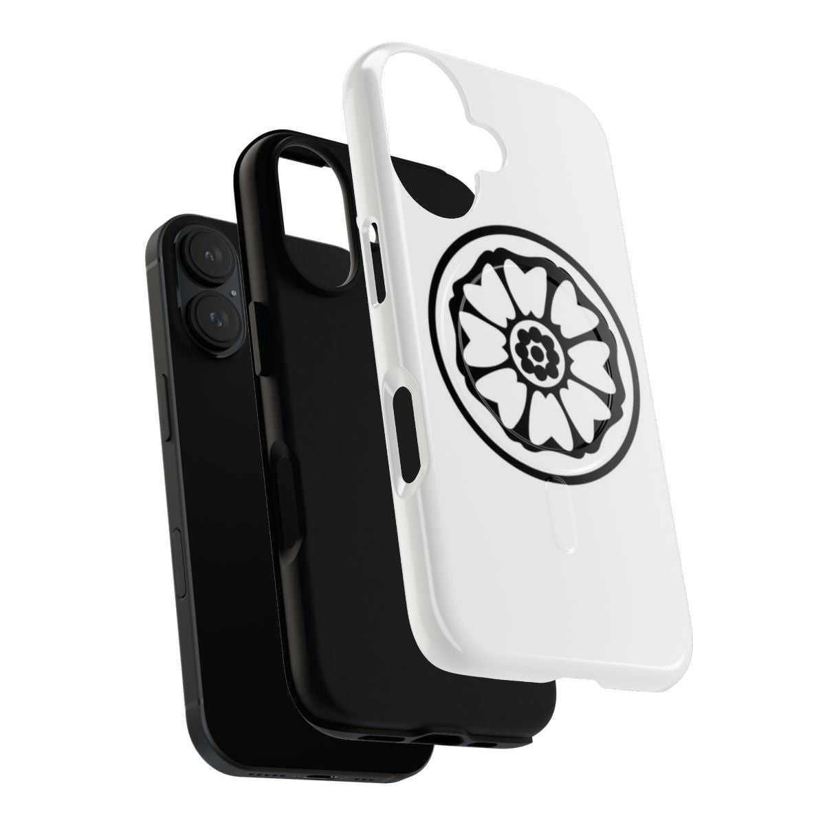 White Lotus-themed magnetic tough phone case inspired by Avatar: The Last Airbender and Avatar: The Legend of Korra - Layers