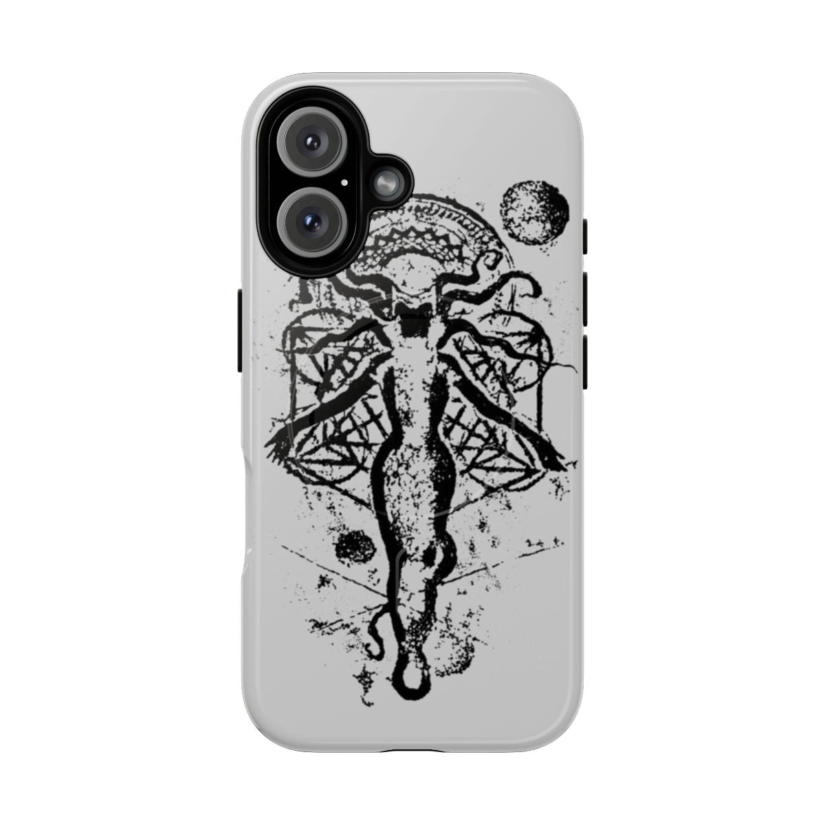 Magnetic tough phone case with Wandavision, Wanda Maximoff, and Scarlet Witch design