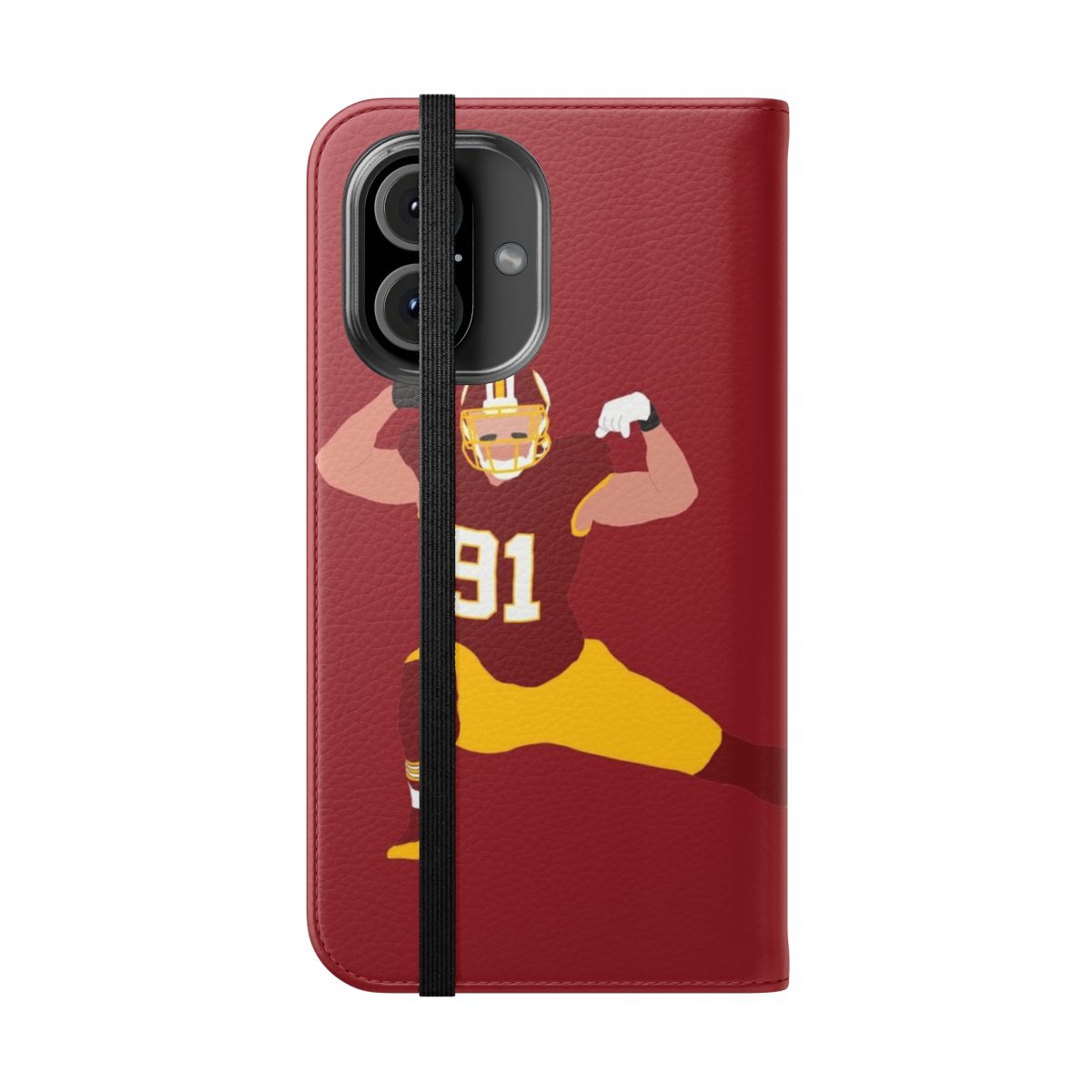 Ryan Kerrigan inspired football phone case cover - Folded Front