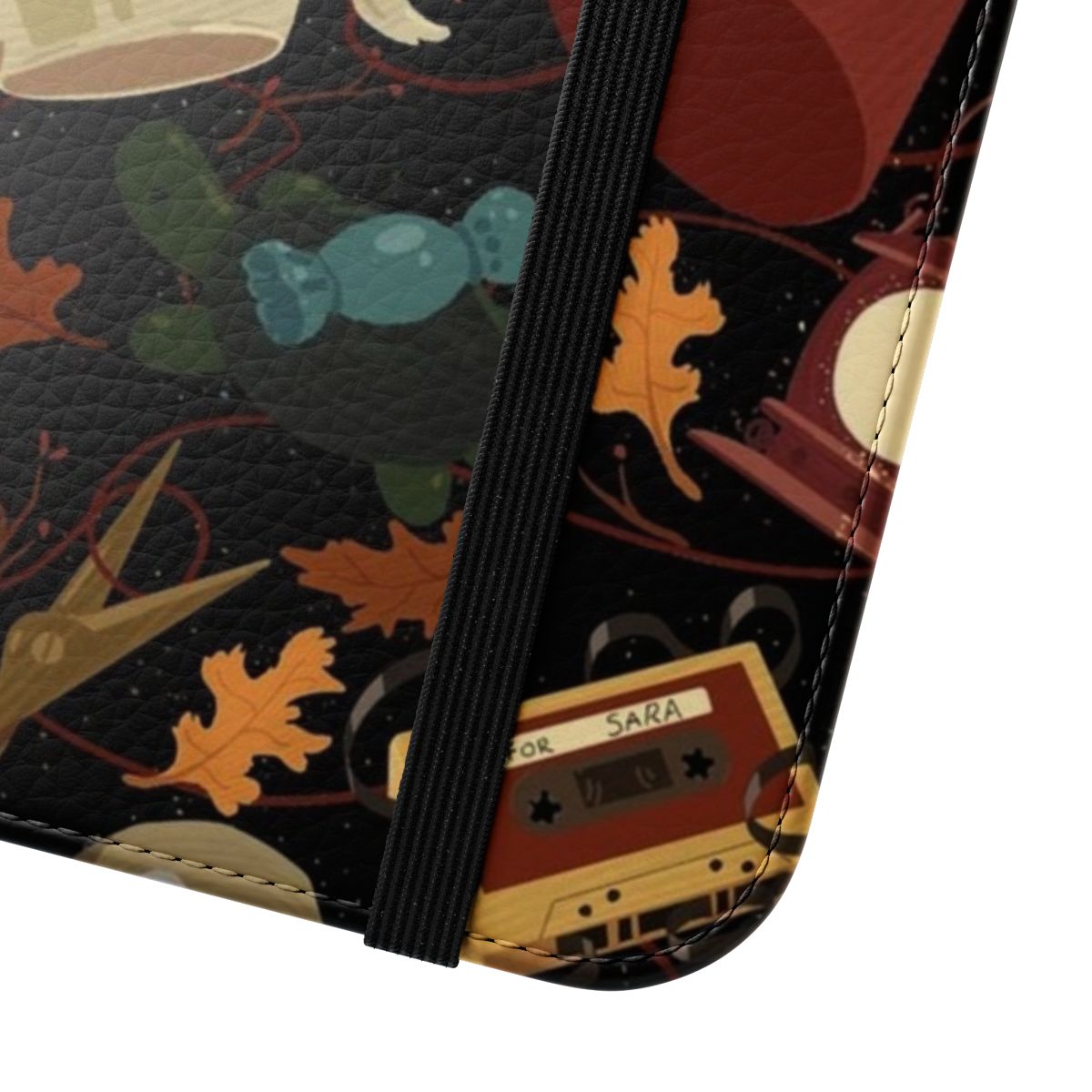 Cartoon Forest Phone Case with Over the Garden Wall Inspired Design - Close Up