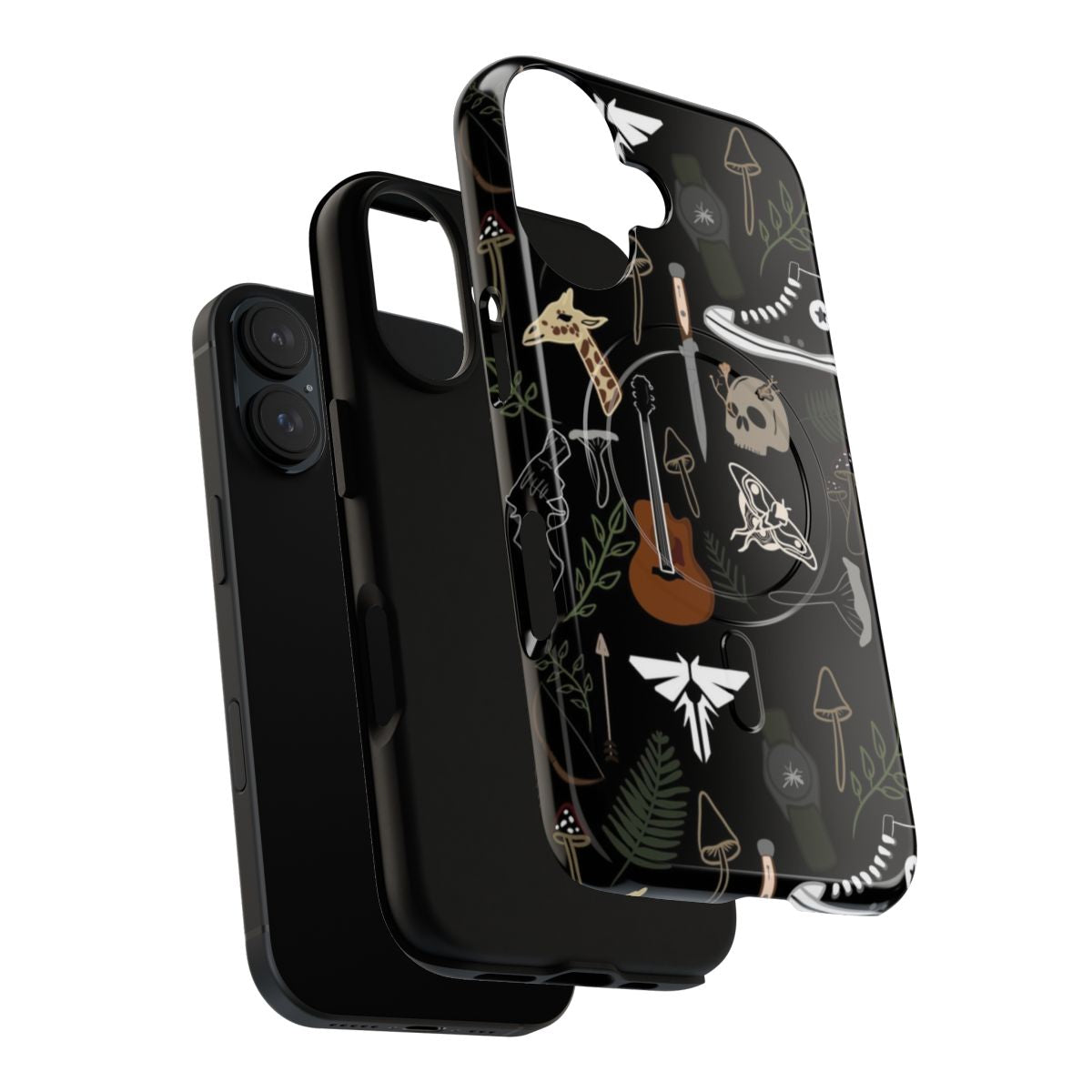 Collage-Inspired The Last of Us Magnetic Tough Phone Case - Layers