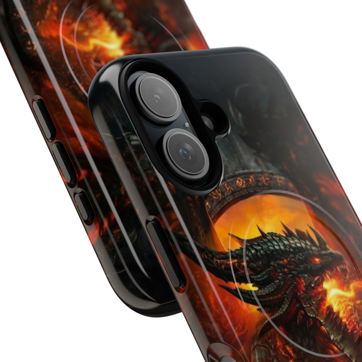 Deathwing Dragon Magnetic Tough Phone Case - Detail