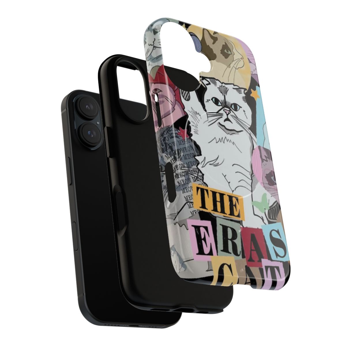 Magnetic Protective Phone Case Inspired by Taylor Swift's 'Eras' Tour - Layers