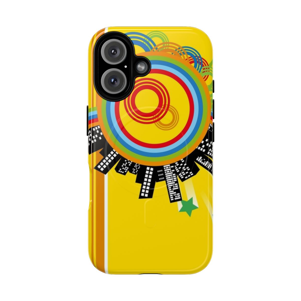 Persona 4 inspired phone case with a magnetic and tough design