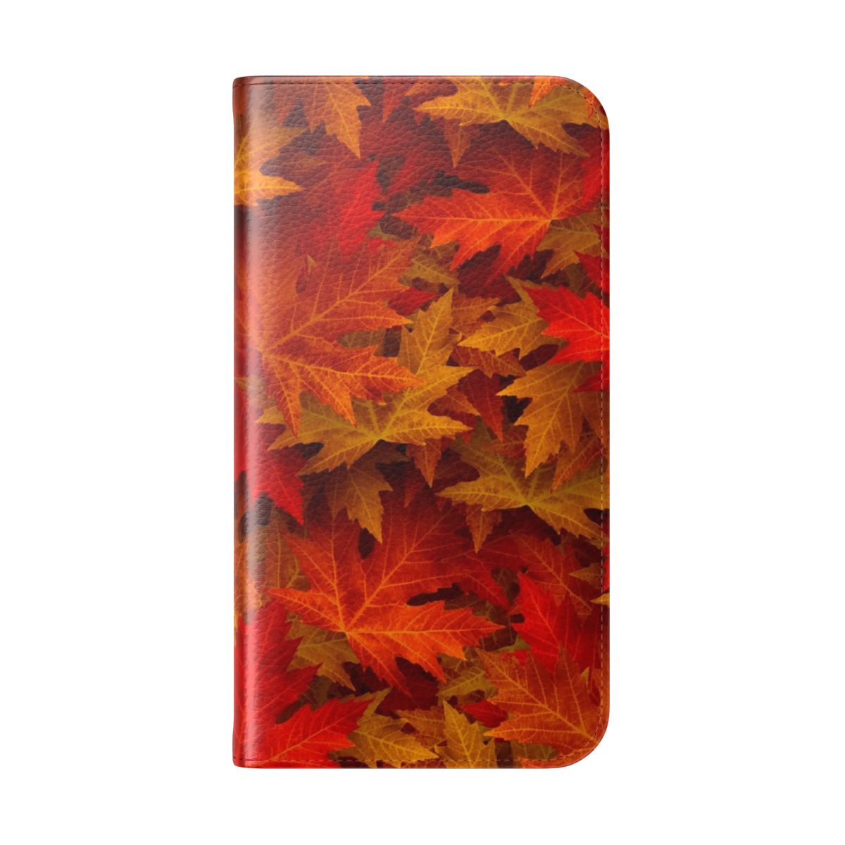 Autumn leaves phone case for Google Pixel 2 and Pixel 3 - Folded Back