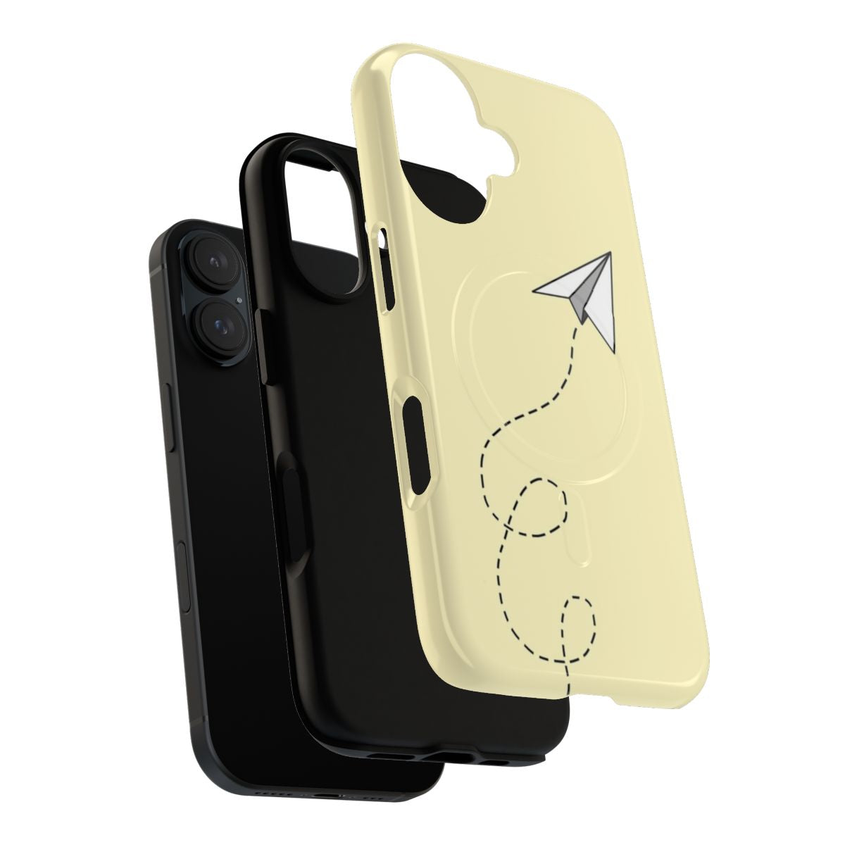 Paper airplane design phone case for one direction and music fans - Layers