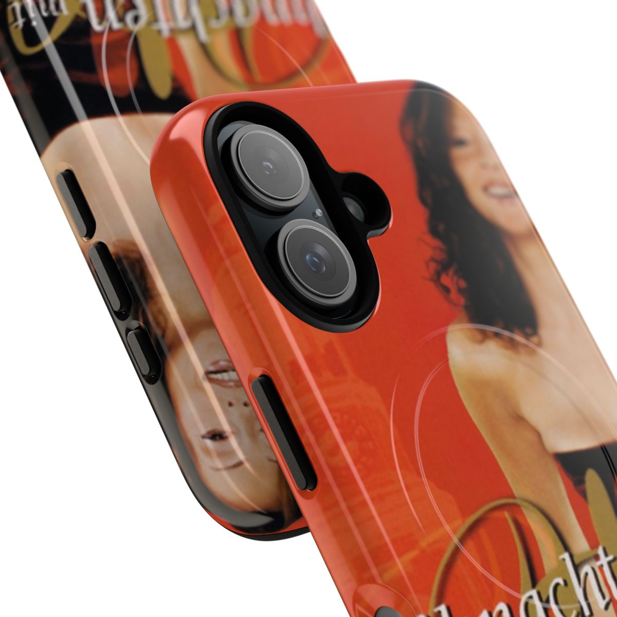 Phone case featuring Vicky Leandros, a popular Greek singer, and her 2002 Christmas album. - Detail