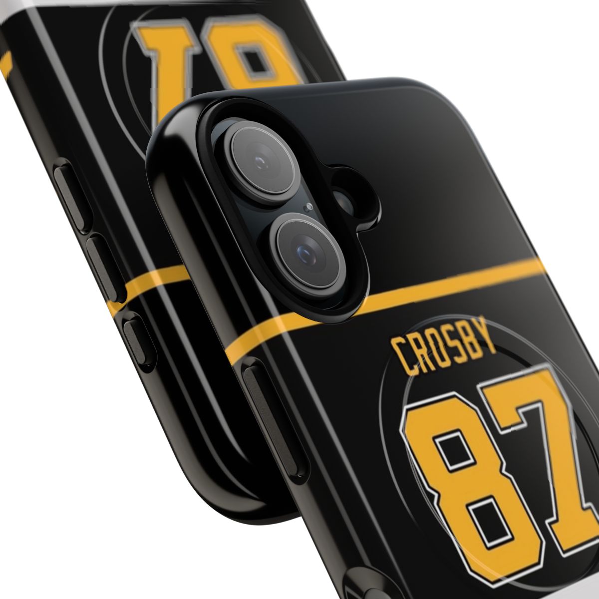 Sidney Crosby 87 Pittsburgh Penguins Magnetic Tough Phone Case - Detail