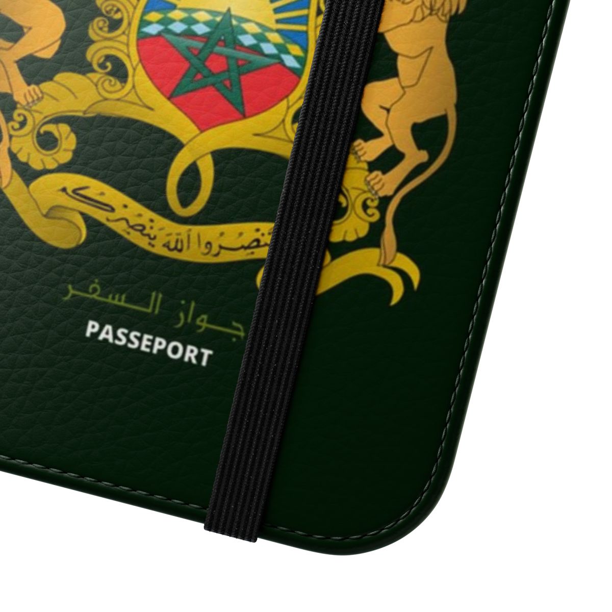 Moroccan-themed phone case with traditional design elements - Close Up