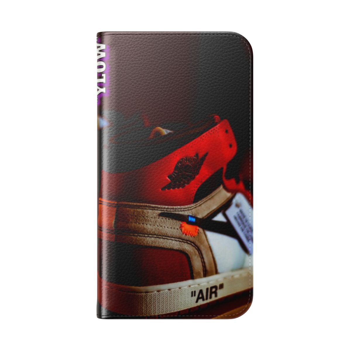 Premium Jordan 1 Inspired Flip Cover Phone Case - Folded Back