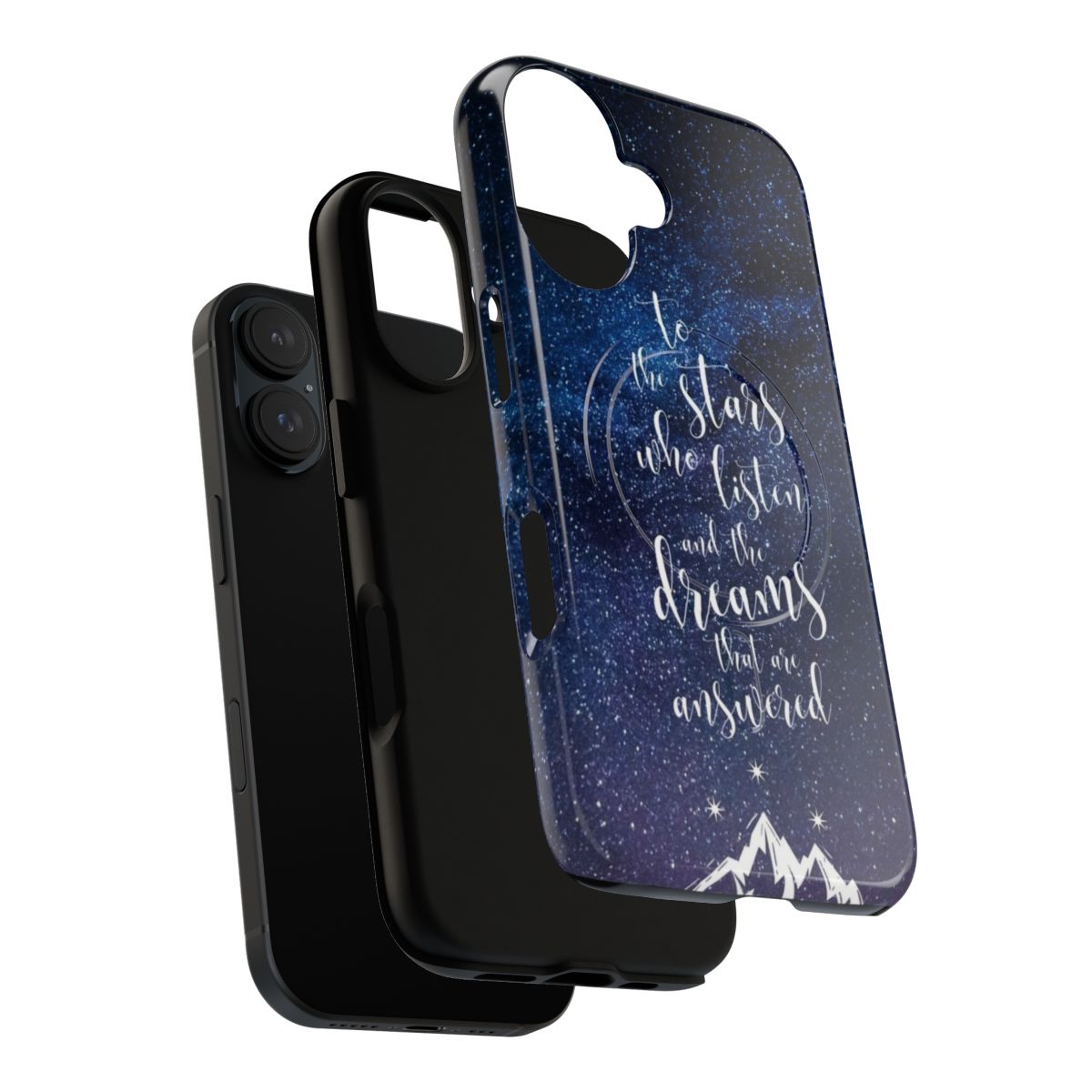 A Court of Mist & Fury Quote Magnetic Tough Phone Case - Layers