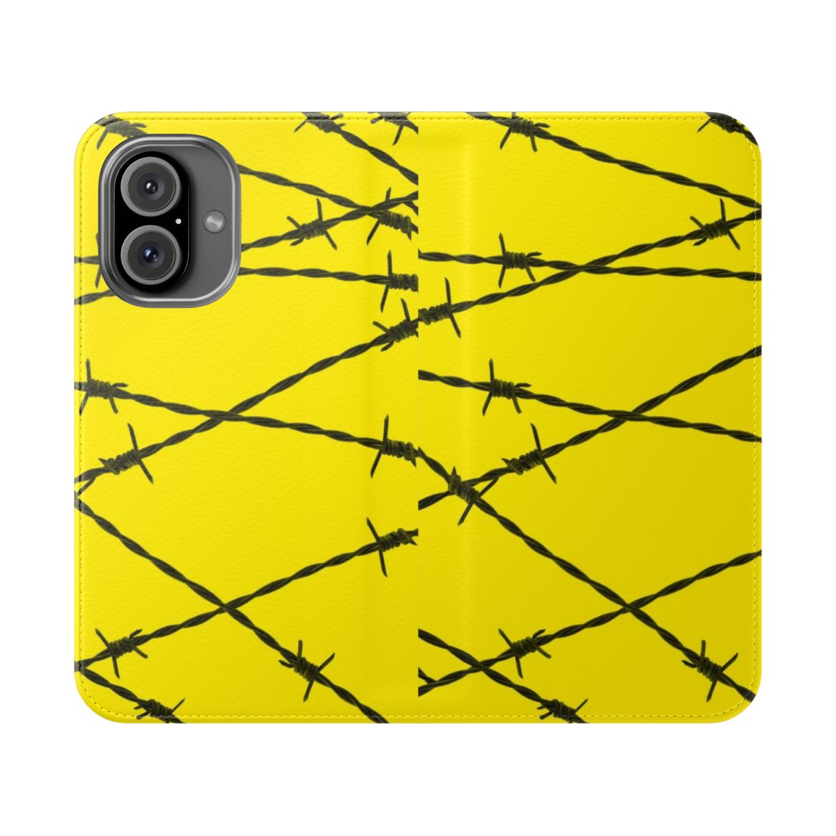 A sleek and durable flip cover phone case with a Post Malone-inspired design.