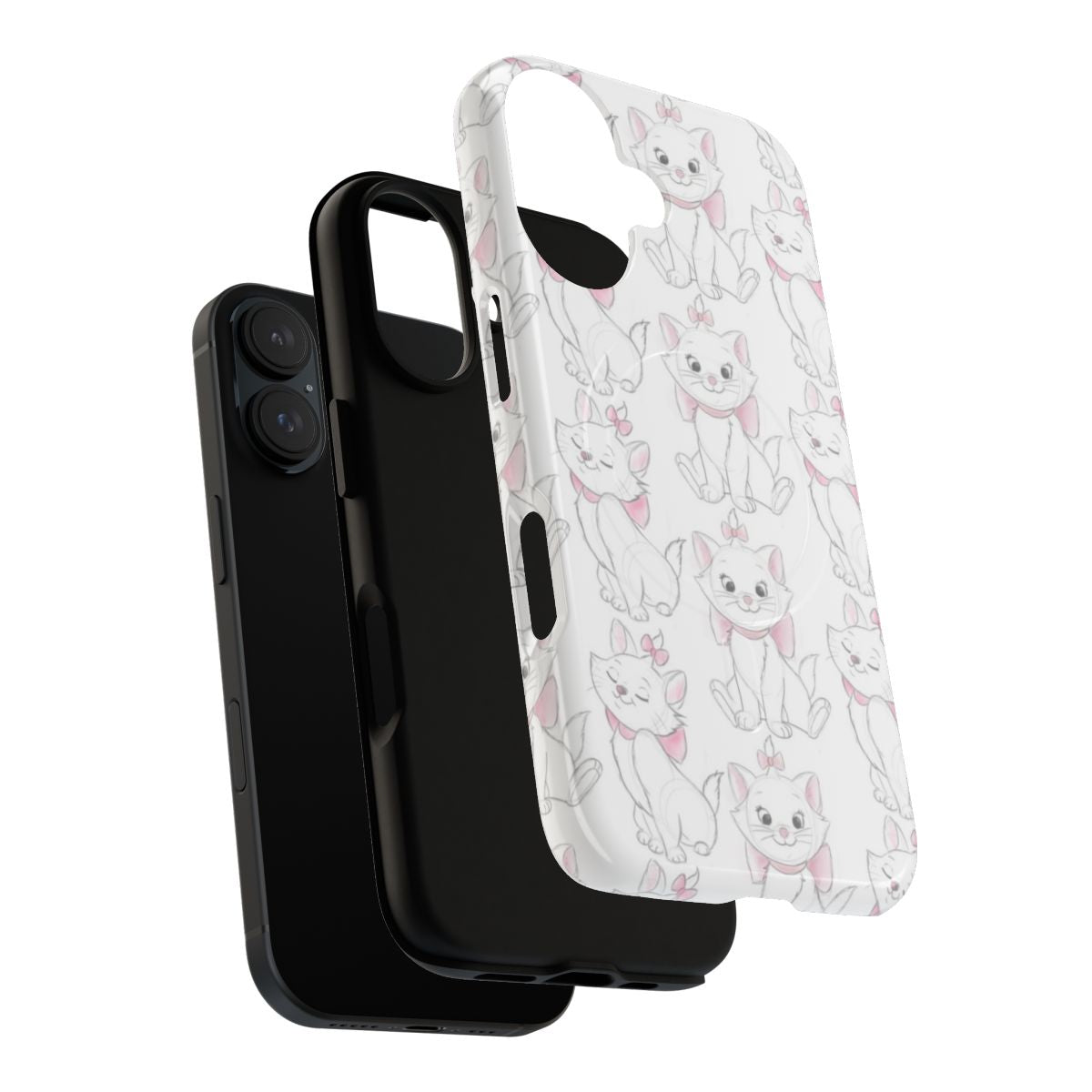 Marie Pattern Magnetic Tough Phone Cases - Layers