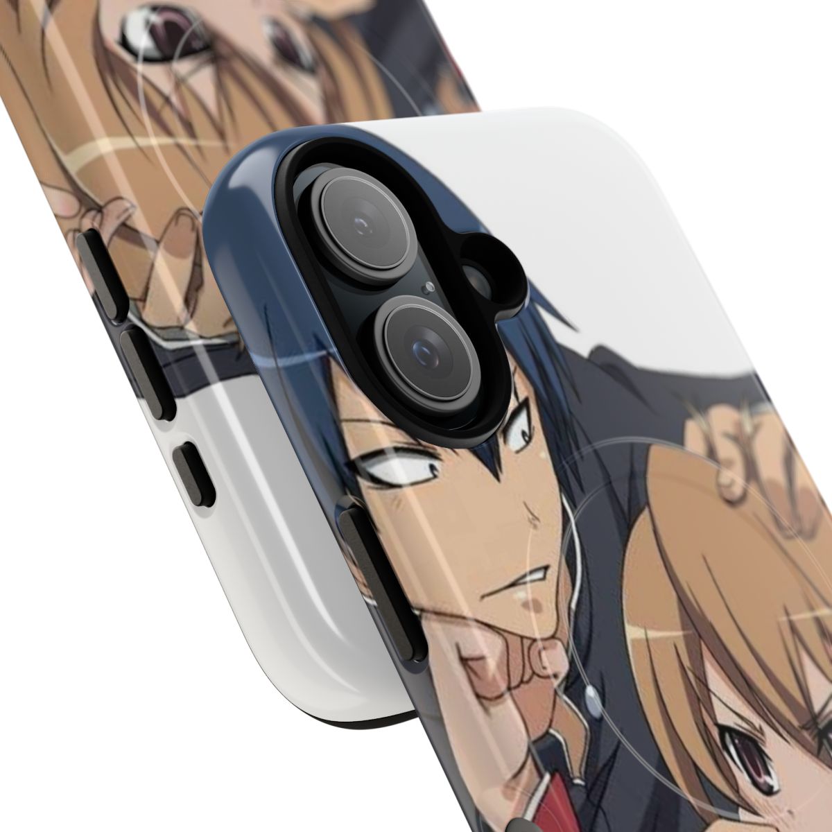 Sleek and durable phone case featuring Toradora anime characters and design - Detail