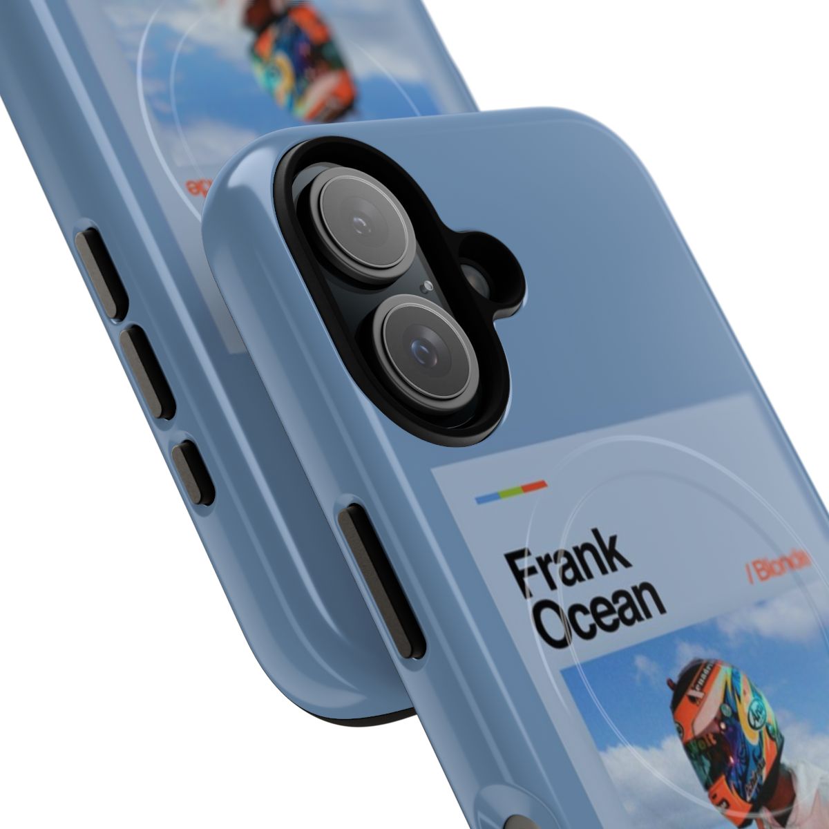 Minimalist phone case inspired by Frank Ocean's album "Blond" - Detail