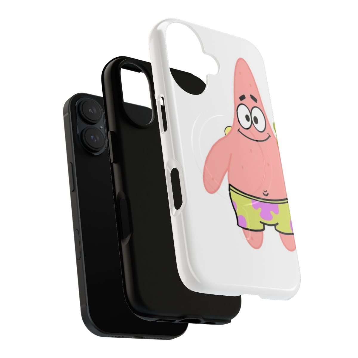 Spongebob and Patrick best friends magnetic tough phone case - Layers