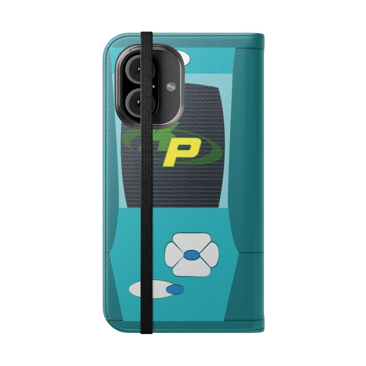 Retro Kim Possible Inspired Cosplay Phone Case for iPhone - Folded Front