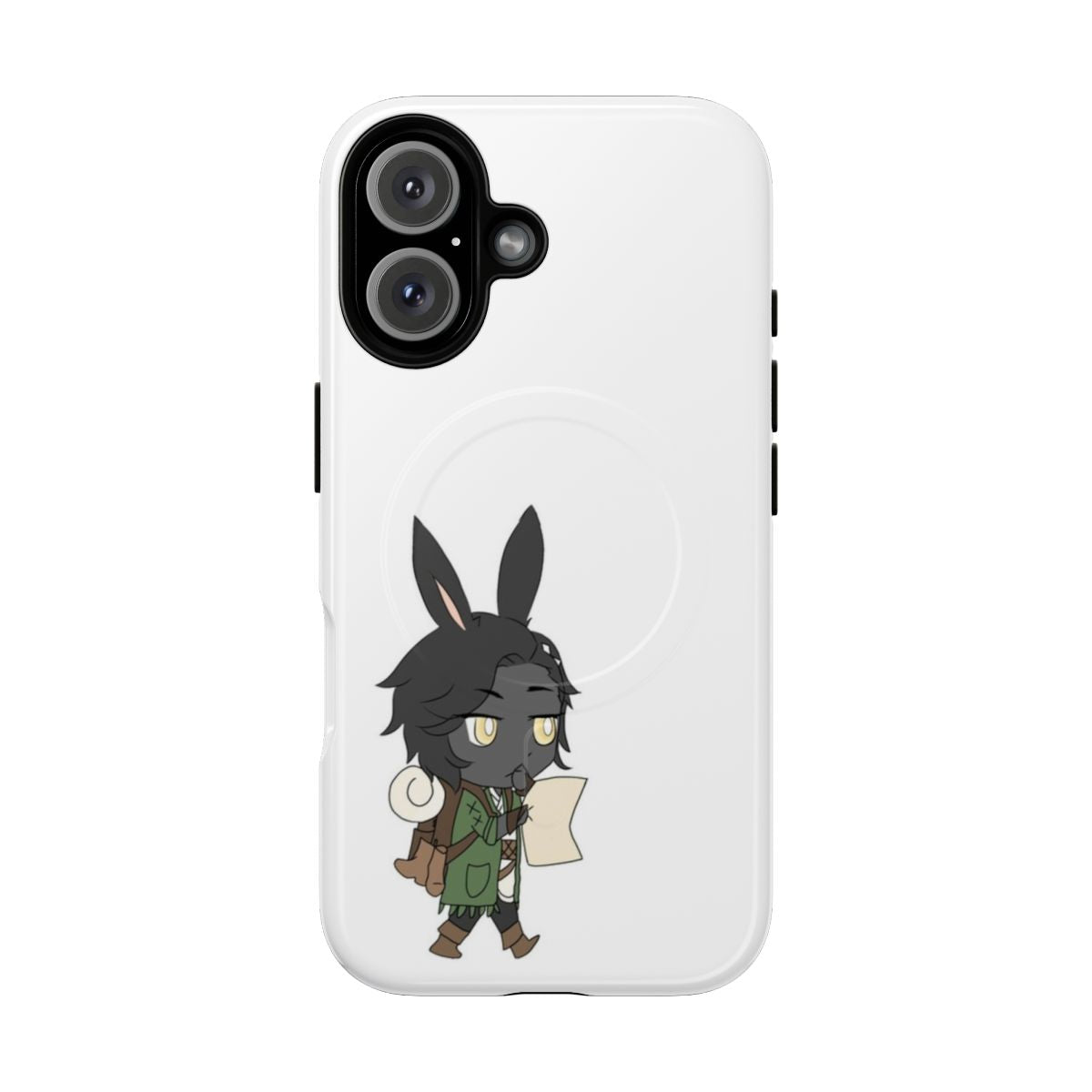 Viera-Inspired Erenville Magnetic Protective Phone Case for Final Fantasy 14 Fans