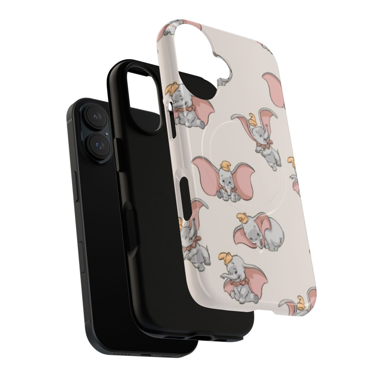 Disney Dumbo inspired magnetic protective phone case - Layers