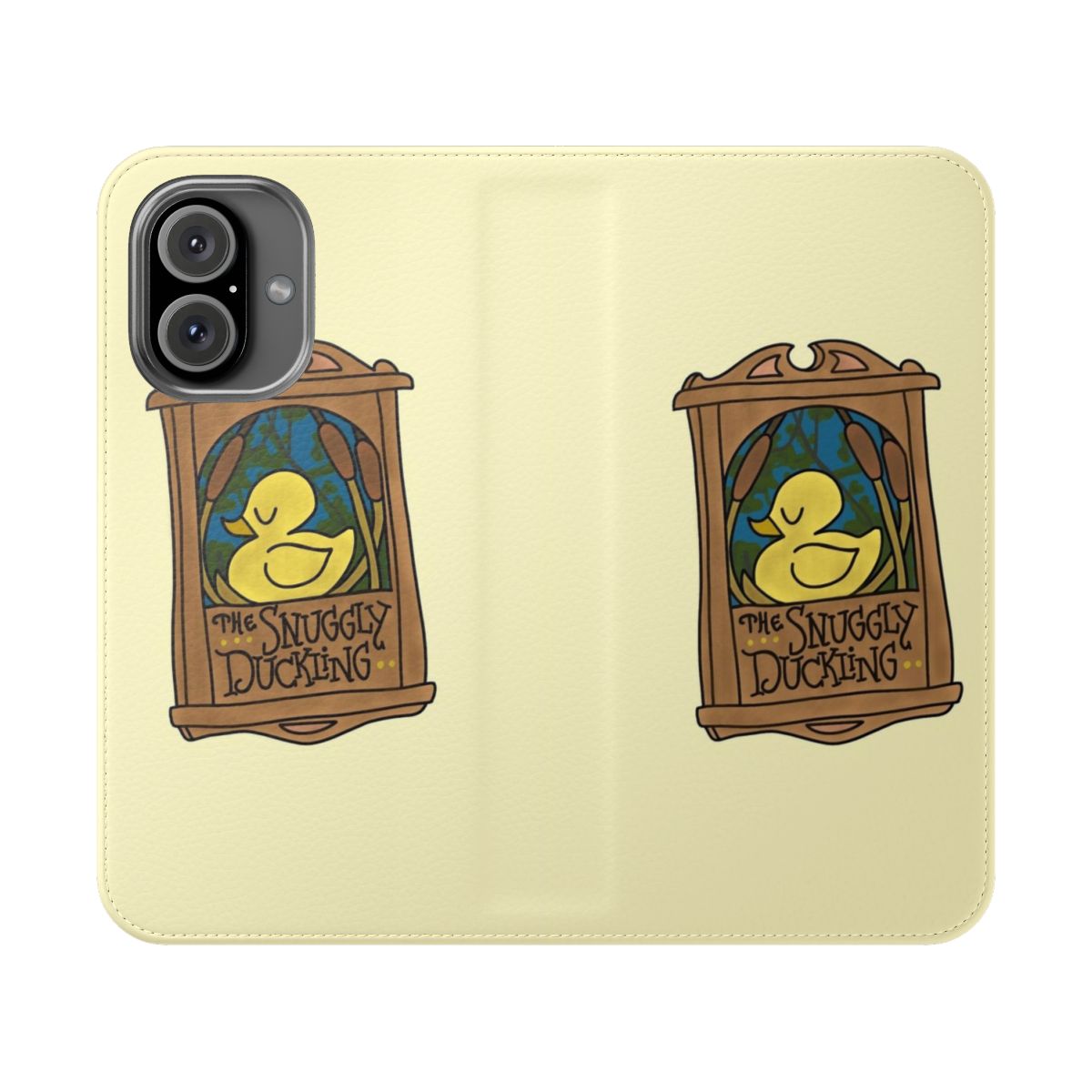 Flip cover phone case featuring the beloved characters from Disney's Tangled