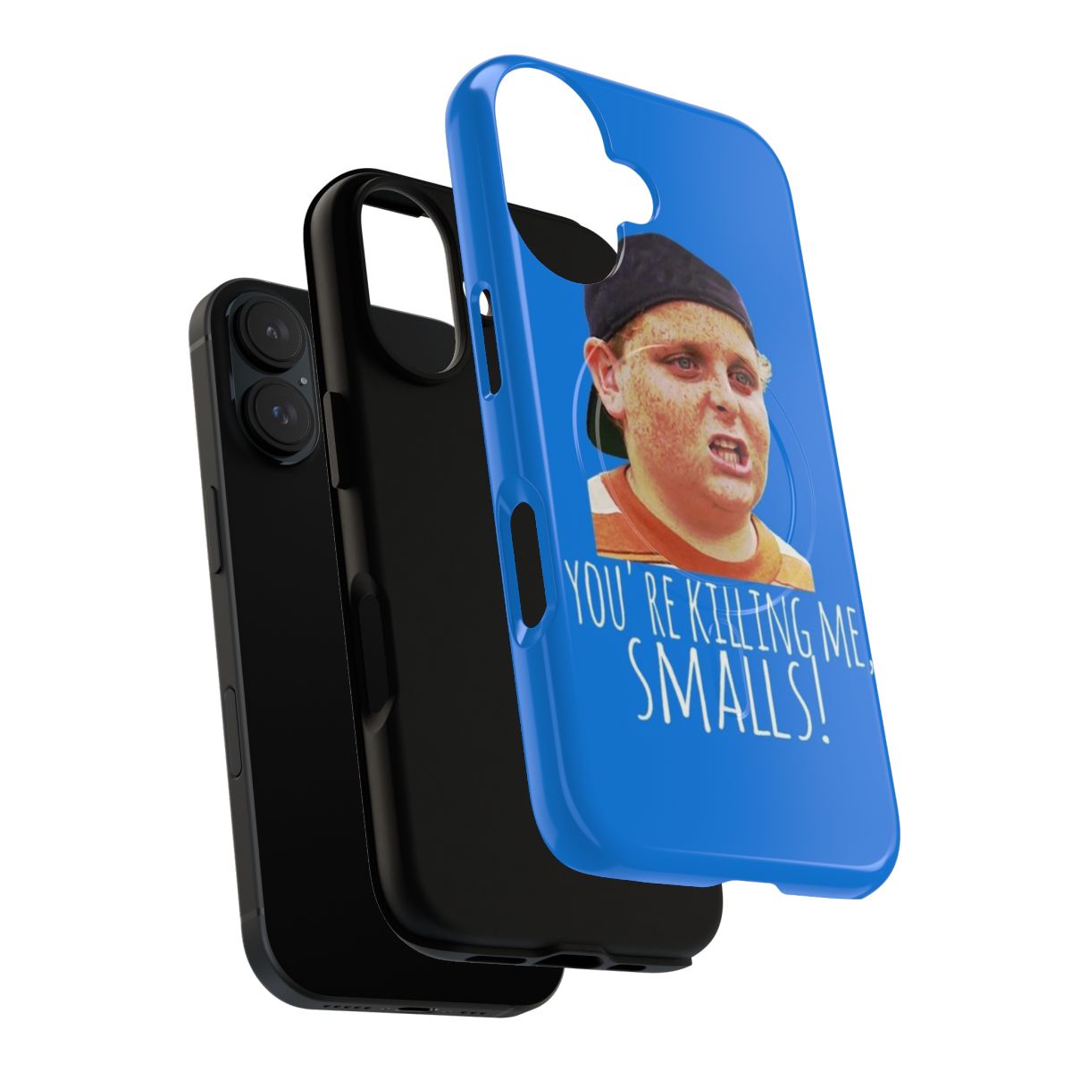 Magnetic phone case featuring a retro design inspired by the classic 90s baseball movie 'The Sandlot' - Layers