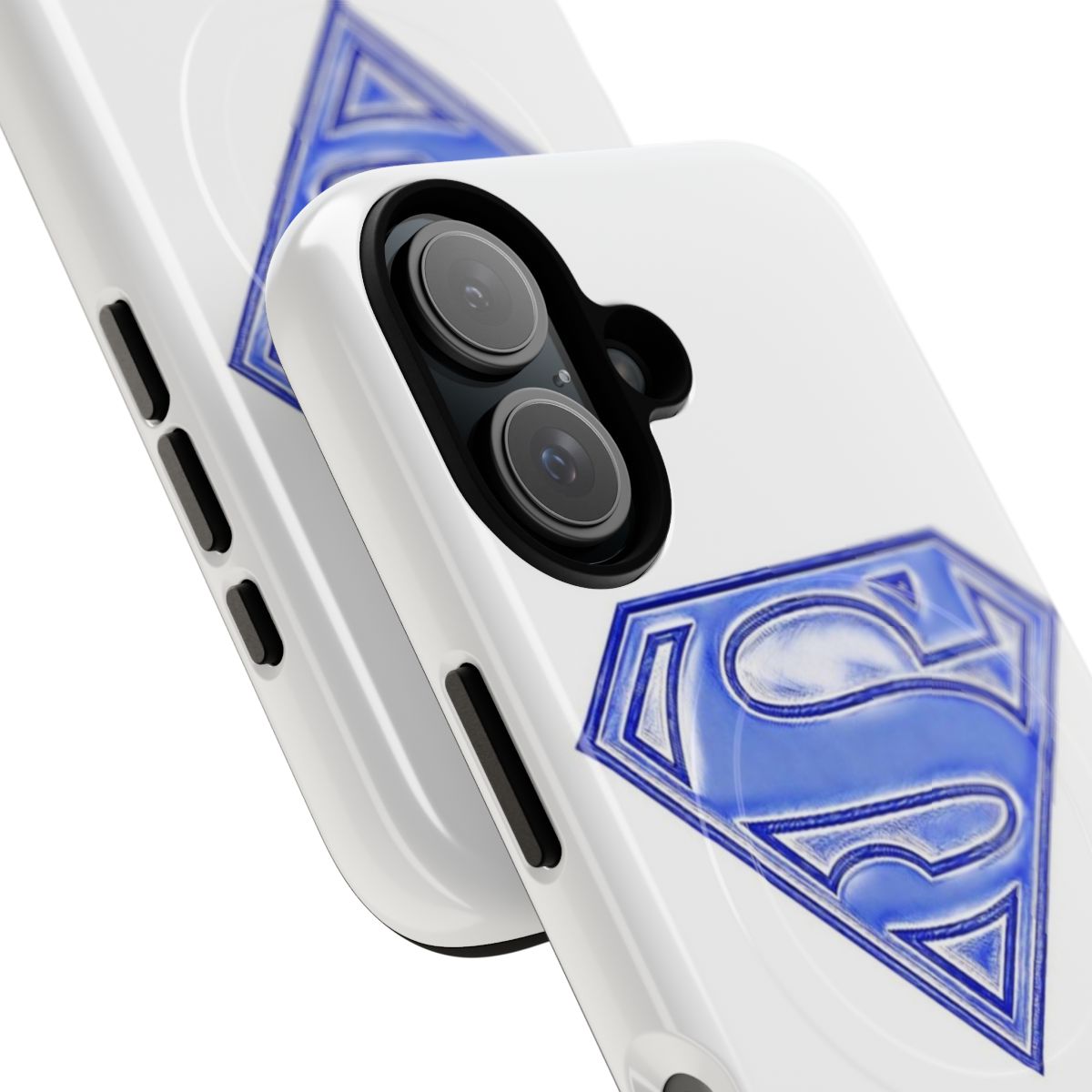 Superhero phone case featuring a cartoon animation design - Detail