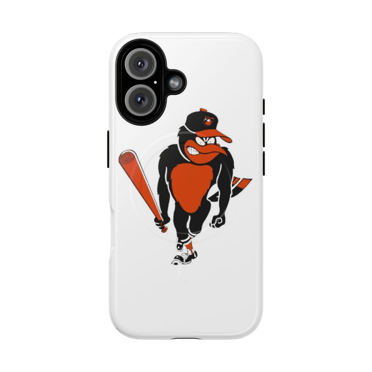 Vintage Baltimore baseball uniform phone case with defunct team design