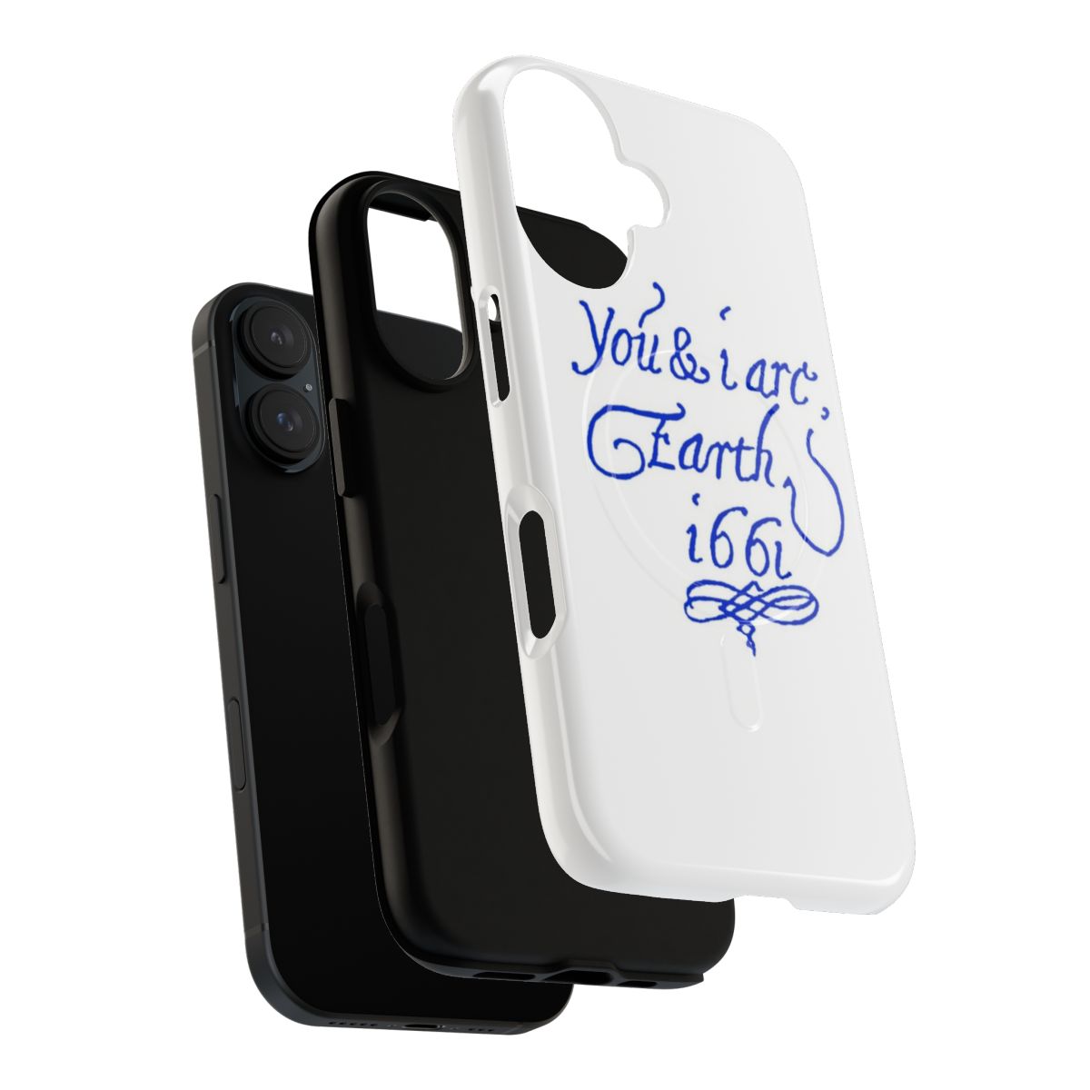 "You & I Are Earth 1661" Eco-Friendly Magnetic Tough Phone Case - Layers